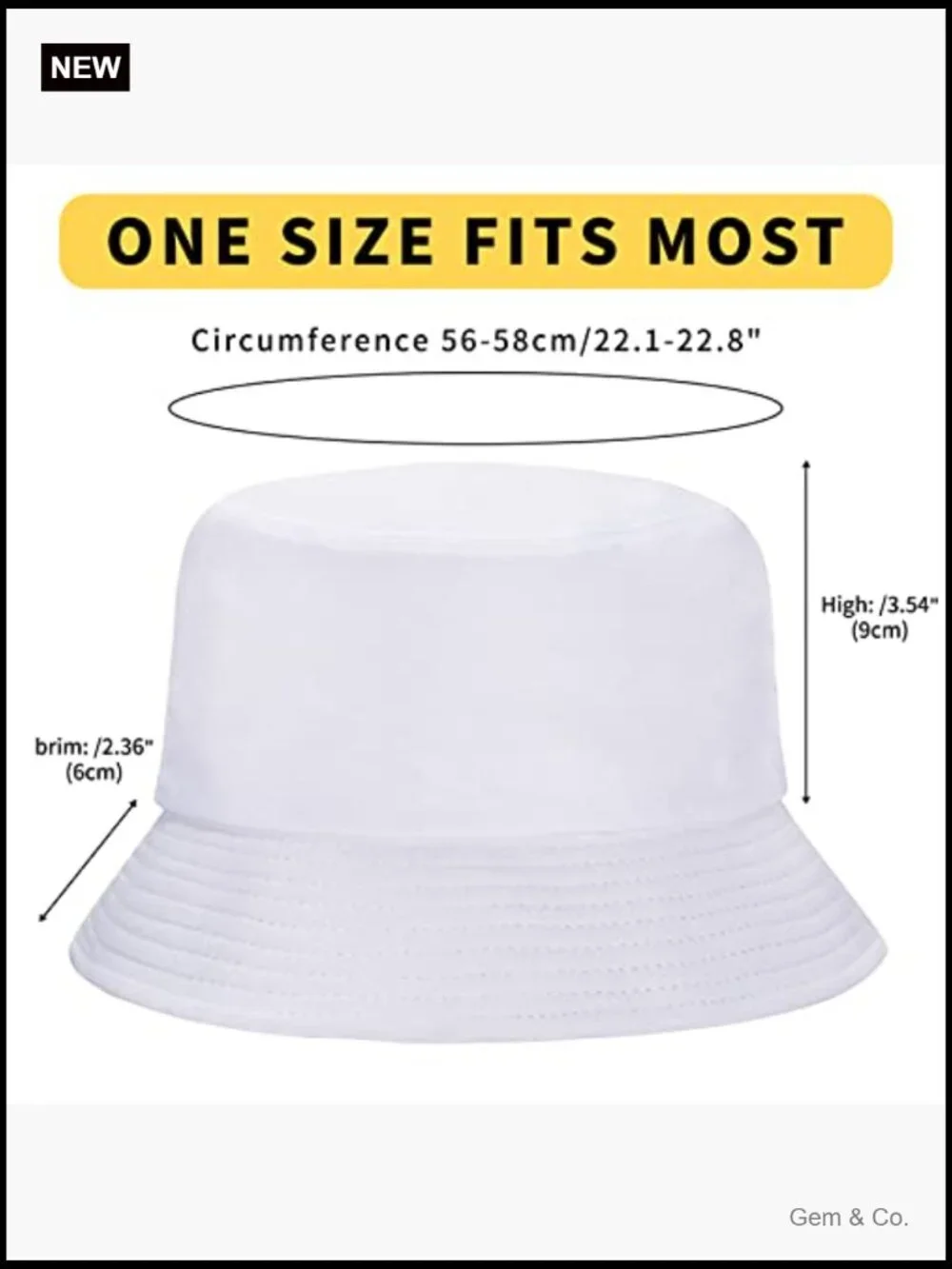 Unisex Bucket Hat Sun Hat Outdoor Beach Travel Foldable UPF 50+